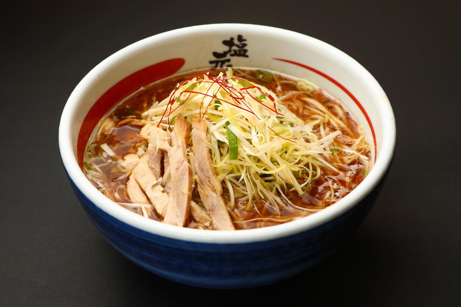 ネギ醤油ラーメン